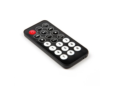 Controle remoto IR preto sem bateria - Imagem 2