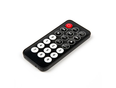 Controle remoto IR preto sem bateria - Imagem 5