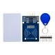 M&oacute;dulo RFID 13,56 MHz MFRC-522 RC522, cart&atilde;o S50 e chaveiro - Thumb - 2