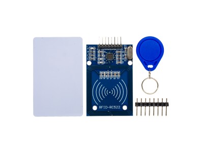 M&oacute;dulo RFID 13,56 MHz MFRC-522 RC522, cart&atilde;o S50 e chaveiro - Imagem 2