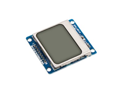 Shield LCD Nokia 5110 84x48 com retroilumina&ccedil;&atilde;o azul para Arduino - Imagem 1