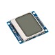 Shield LCD Nokia 5110 84x48 com retroilumina&ccedil;&atilde;o azul para Arduino - Thumb - 2