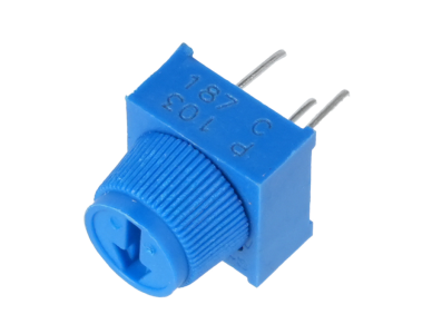 Potenci&ocirc;metro de precis&atilde;o 10K modelo 3386P-1-103, acess&oacute;rio para Arduino - Imagem 1