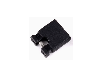 Shunt jumper curto 2,54 mm preto - Imagem 1