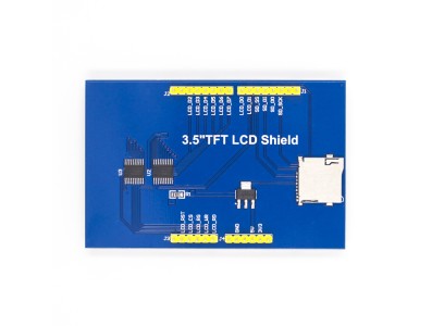 Shield LCD TFT Touch 3,5" ILI9486 480&times;320 para placa R3 - Imagem 6
