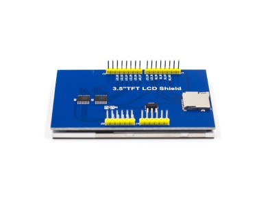 Shield LCD TFT Touch 3,5" ILI9486 480&times;320 para placa R3 - Imagem 1
