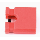 Shunt jumper 2,54 mm vermelho para pinos de placa de circuito - Thumb - 1