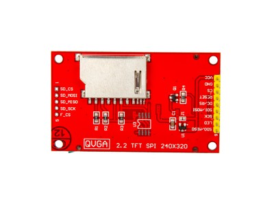 M&oacute;dulo LCD TFT colorido 2,2 polegadas 240x320 com interface serial SPI compat&iacute;vel com 5110 - Imagem 2