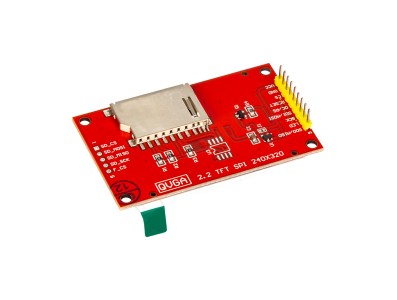 M&oacute;dulo LCD TFT colorido 2,2 polegadas 240x320 com interface serial SPI compat&iacute;vel com 5110 - Imagem 5