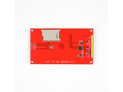 M&oacute;dulo de tela TFT touch SPI 3,5'' 480&times;320 - Imagem 2