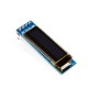 M&oacute;dulo Display OLED/LCD azul 0,91 polegada 128x32 I2C/IIC serial para Arduino com GND VCC - Thumb - 5