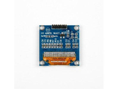 M&oacute;dulo OLED LCD branco 0,96'' I2C/IIC 4 pinos (VCC GND) - Imagem 1