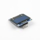 M&oacute;dulo OLED azul 0,96" I2C/IIC 4 pinos (GND VCC) - Thumb - 5