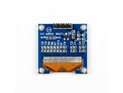 M&oacute;dulo OLED azul 0,96" I2C/IIC 4 pinos (GND VCC) - Imagem 1