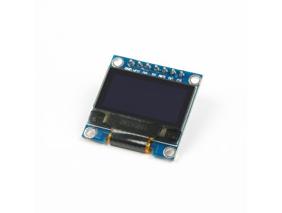 M&oacute;dulo OLED SPI 0,96" azul 7 pinos com pino CS, GND e VCC para Arduino - Imagem 3