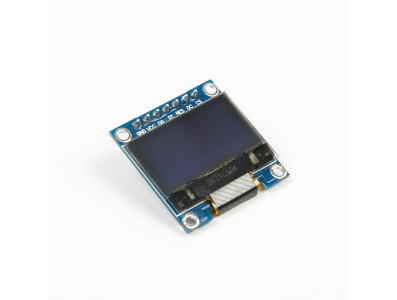 M&oacute;dulo OLED SPI 0,96" azul 7 pinos com pino CS, GND e VCC para Arduino - Imagem 4