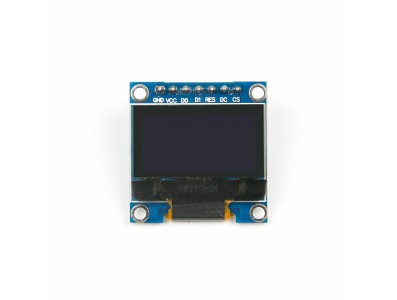 M&oacute;dulo OLED SPI 0,96" azul 7 pinos com pino CS, GND e VCC para Arduino - Imagem 6