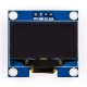 M&oacute;dulo OLED 1,3" Azul I2C/IIC 4 pinos (VCC GND) - Thumb - 4