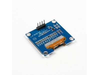 M&oacute;dulo OLED/LCD branco 1,3" I2C (IIC) 4 pinos GND VCC para Arduino - Imagem 3