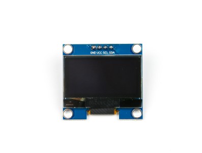 M&oacute;dulo OLED/LCD branco 1,3" I2C (IIC) 4 pinos GND VCC para Arduino - Imagem 6