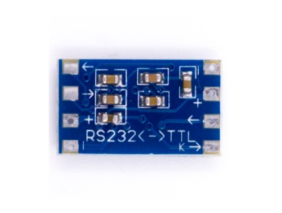 M&oacute;dulo conversor serial mini RS232 para TTL MAX3232, placa adaptadora - Imagem 1