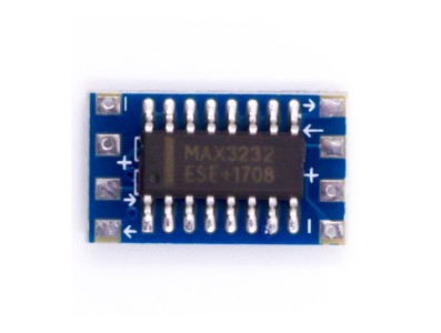 M&oacute;dulo conversor serial mini RS232 para TTL MAX3232, placa adaptadora - Imagem 3