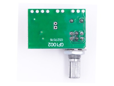 Placa amplificadora digital mini PAM8403 5V com potenci&ocirc;metro com chave e alimenta&ccedil;&atilde;o via USB - Imagem 3