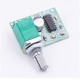 Placa amplificadora digital mini PAM8403 5V com potenci&ocirc;metro com chave e alimenta&ccedil;&atilde;o via USB - Thumb - 5