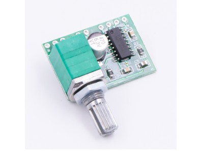 Placa amplificadora digital mini PAM8403 5V com potenci&ocirc;metro com chave e alimenta&ccedil;&atilde;o via USB - Imagem 5