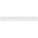 Header macho 1x40 2,54 mm branco, fileira &uacute;nica - Thumb - 1