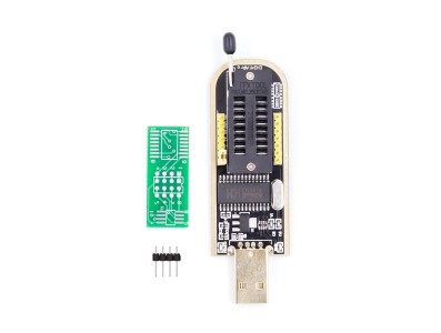 Programador USB CH341A EEPROM s&eacute;rie 24/25 Flash BIOS com software e driver - Imagem 2