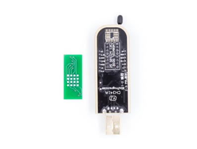 Programador USB CH341A EEPROM s&eacute;rie 24/25 Flash BIOS com software e driver - Imagem 3