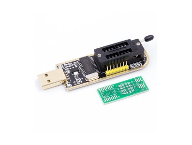 Programador USB CH341A EEPROM s&eacute;rie 24/25 Flash BIOS com software e driver - Imagem 1