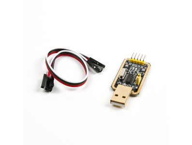 M&oacute;dulo conversor CH340G USB para TTL (RS232 L), 9 cabos pequenos - Imagem 3