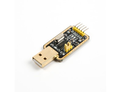 M&oacute;dulo conversor CH340G USB para TTL (RS232 L), 9 cabos pequenos - Imagem 4