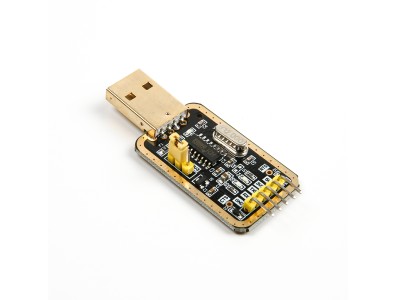M&oacute;dulo conversor CH340G USB para TTL (RS232 L), 9 cabos pequenos - Imagem 5