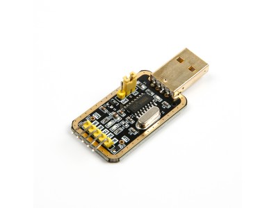 M&oacute;dulo conversor CH340G USB para TTL (RS232 L), 9 cabos pequenos - Imagem 6