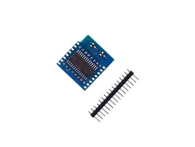 Shield Matriz de LEDs V1.0.0 para WEMOS D1 Mini, M&oacute;dulo Matriz 8x8 com LEDs vermelhos - Imagem 3