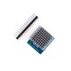Shield Matriz de LEDs V1.0.0 para WEMOS D1 Mini, M&oacute;dulo Matriz 8x8 com LEDs vermelhos - Thumb - 4