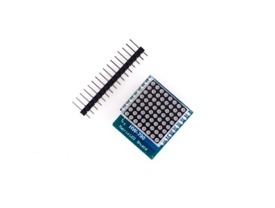 Shield Matriz de LEDs V1.0.0 para WEMOS D1 Mini, M&oacute;dulo Matriz 8x8 com LEDs vermelhos - Imagem 4