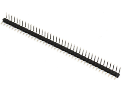 Header 1x40 pinos macho &acirc;ngulo reto 2,54 mm - Imagem 6