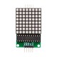M&oacute;dulo de matriz de LEDs MAX7219 com cabo (vermelho) - Thumb - 3