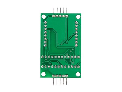 M&oacute;dulo de matriz de LEDs MAX7219 com cabo (vermelho) - Imagem 5