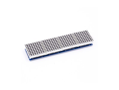 M&oacute;dulo Matriz de Pontos 4 em 1 MAX7219 para Arduino, luz vermelha - Imagem 2