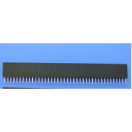 Conector header f&ecirc;mea 1x40 pinos 2,54 mm, acess&oacute;rio Arduino