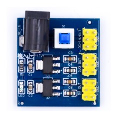 M&oacute;dulo DC-DC multi-sa&iacute;da 12V para 3,3V / 5V / 12V compat&iacute;vel com placas Arduino