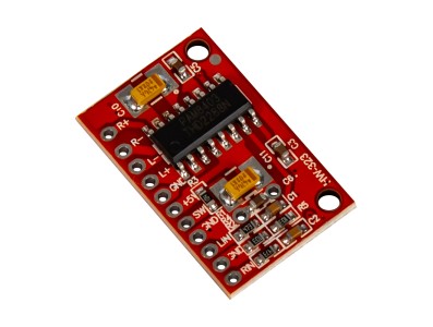 Mini amplificador digital de pot&ecirc;ncia 3W canal duplo PAM8403 vermelho - Imagem 3
