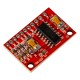 Mini amplificador digital de pot&ecirc;ncia 3W canal duplo PAM8403 vermelho - Thumb - 4