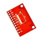 Mini amplificador digital de pot&ecirc;ncia 3W canal duplo PAM8403 vermelho - Thumb - 5