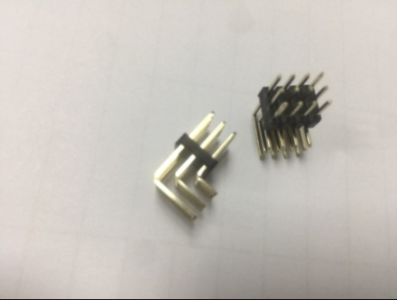 Conector Pin Header 3x4 pinos 2,54 mm dobrado seccion&aacute;vel - Imagem 1